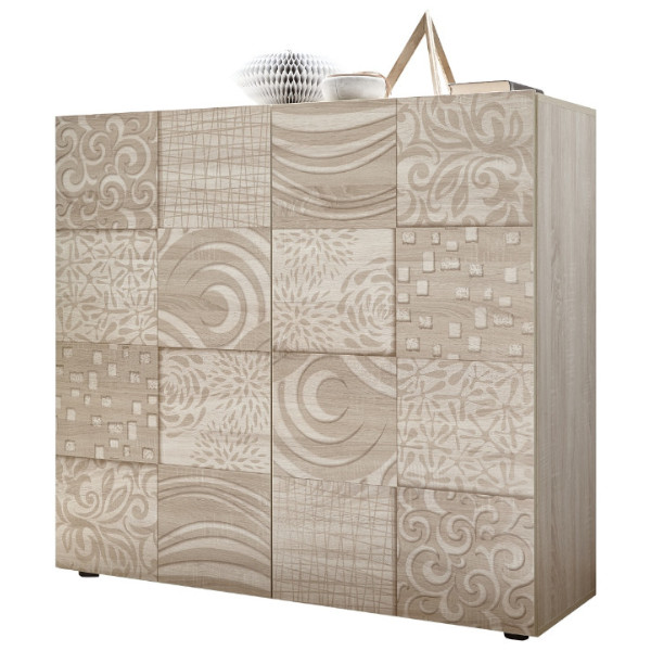 Miro Komoda wysoka 2-drzwiowa